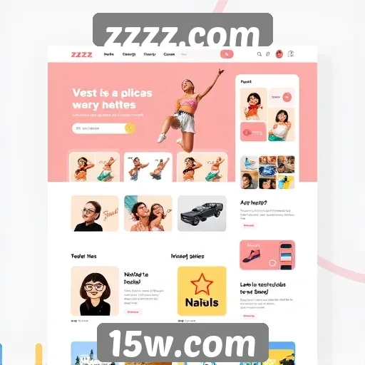 Análise do design de interface do site zzzz.com